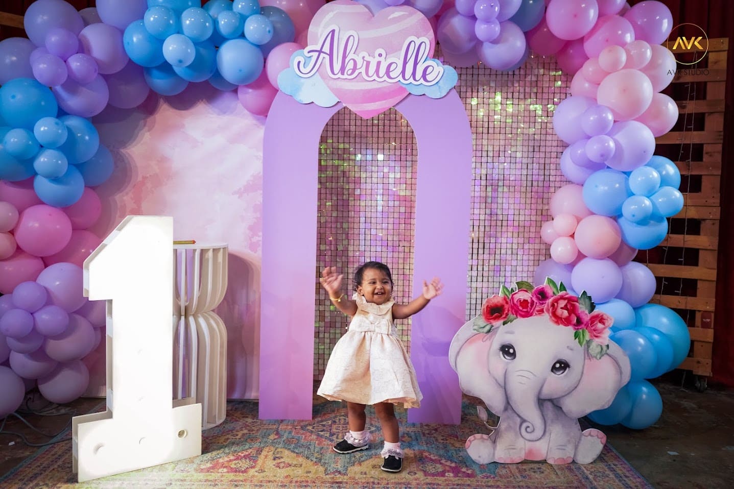 Abrielle’s 1st Birthday photography session in Kuala Lumpur