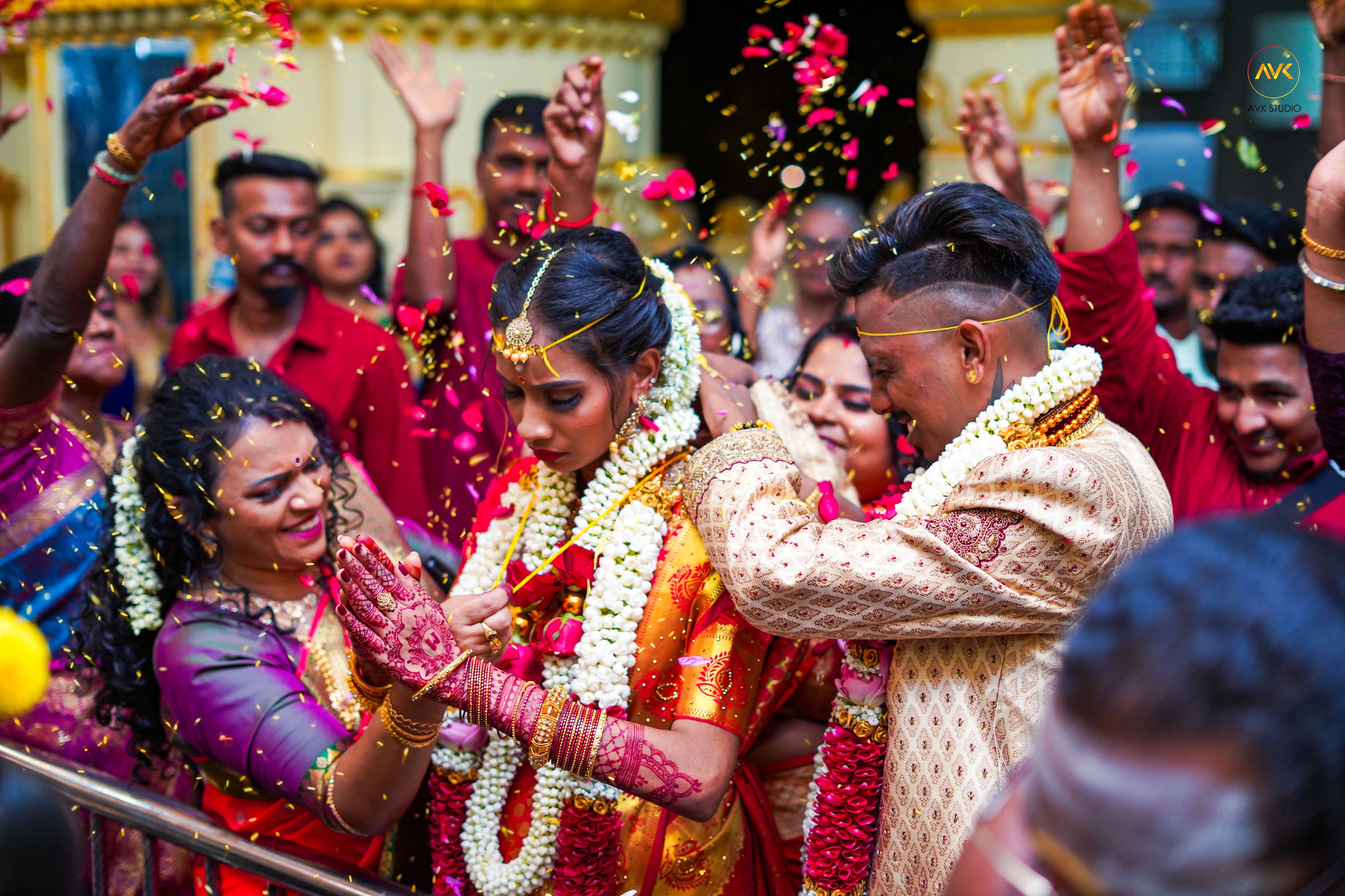 Temple wedding photography of Muthu and Ruthra in Kuala Lumpur